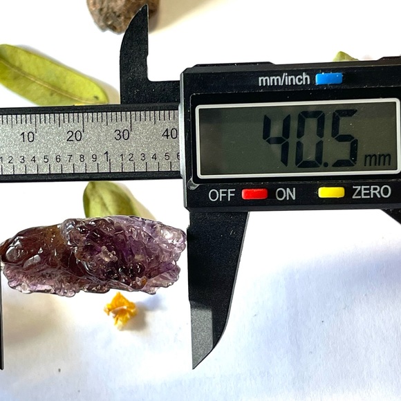 Raw Super Seven Pendant Natural Super Seven Gemstone Crystal Purple Pendant - Picture 11 of 11